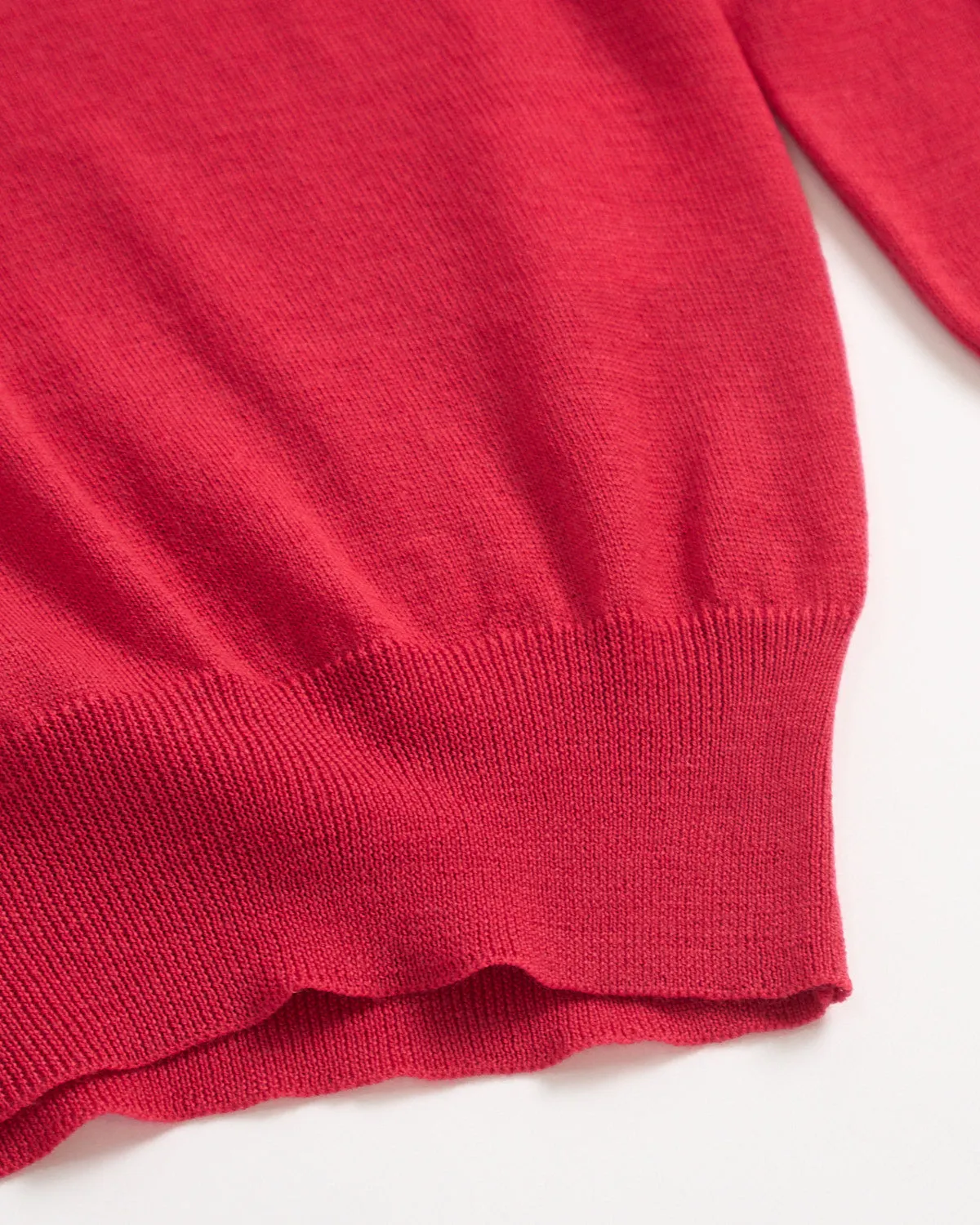 Travel Wool Mock Zip