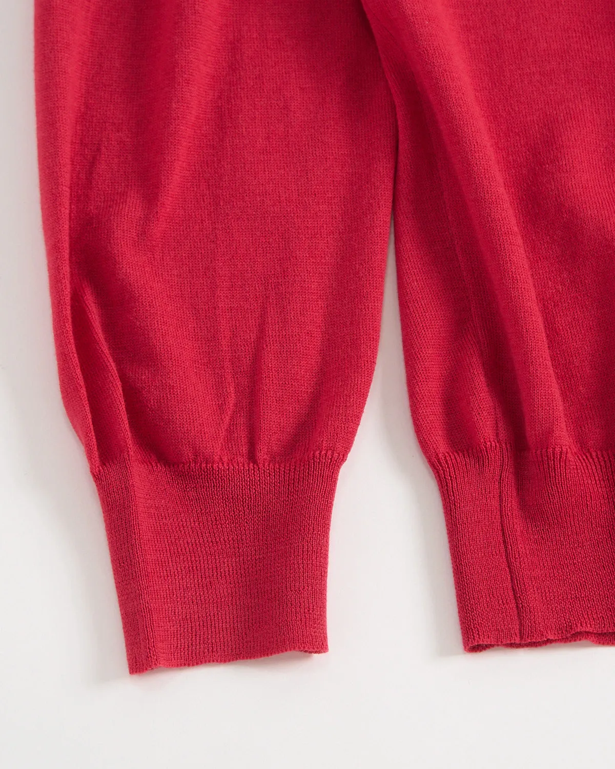 Travel Wool Mock Zip