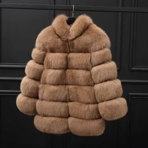 Winter Women's Luxury Thick Long Fur Coat